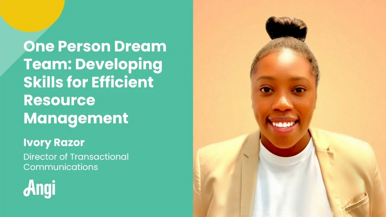 One Person Dream Team: Developing Skills for Efficient Resource Management