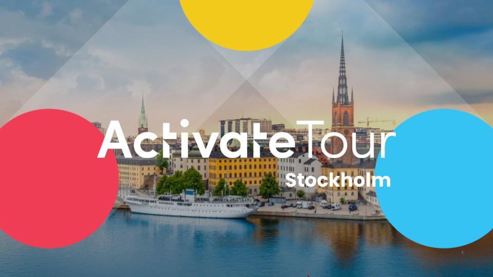 Activate Tour Stockholm Keynote