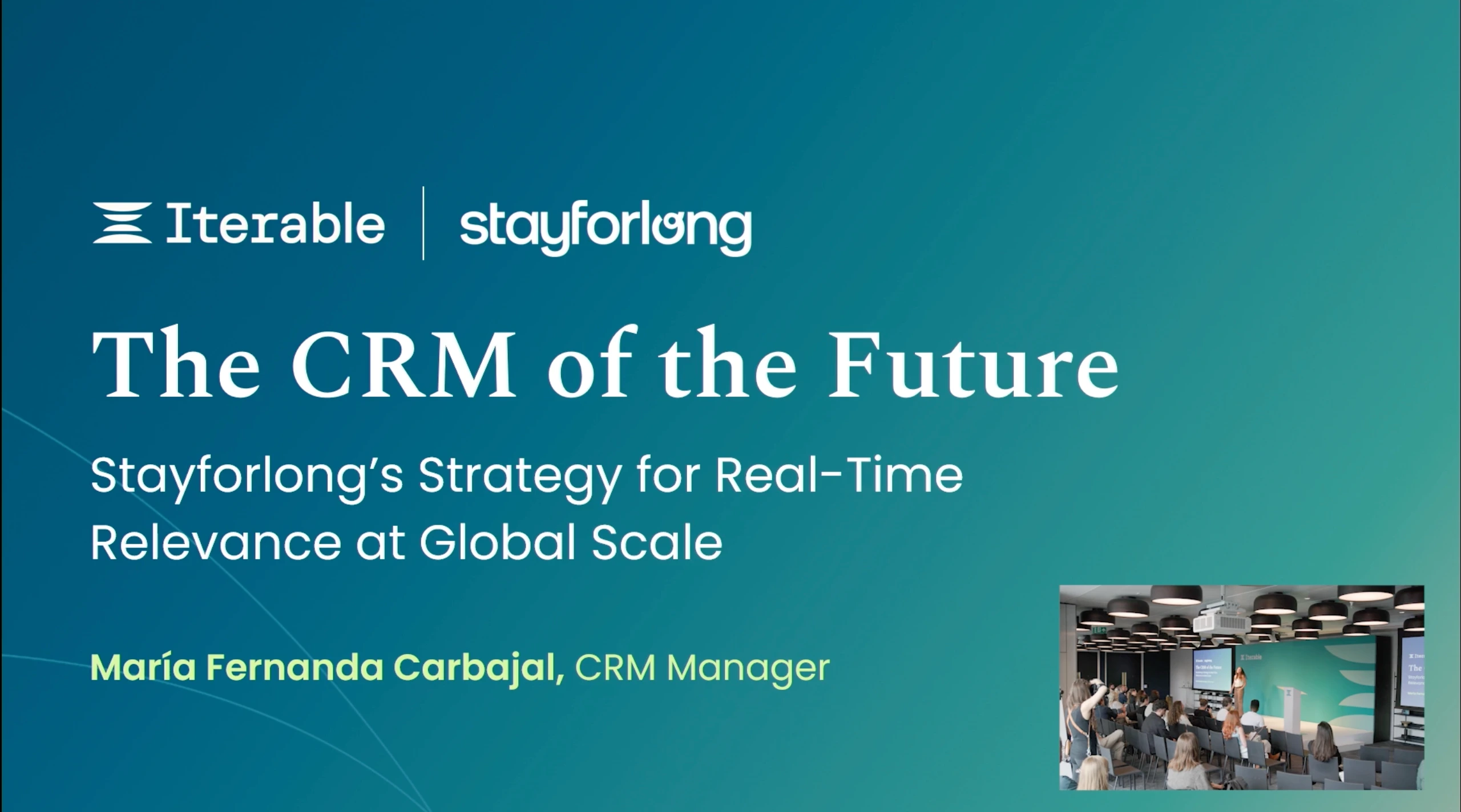 CRM of the Future: Stayforlong’s Strategy for Real-Time Relevance at Global Scale
